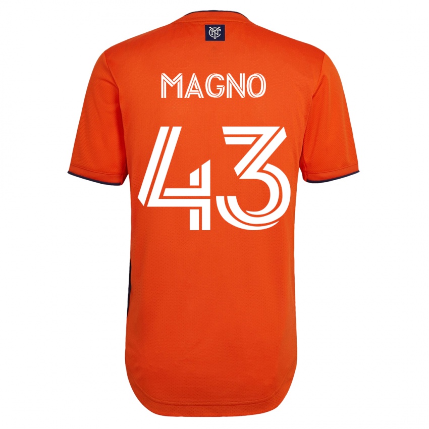 Kinder Talles Magno #43 Schwarz Auswärtstrikot Trikot 2023/24 T-Shirt Belgien