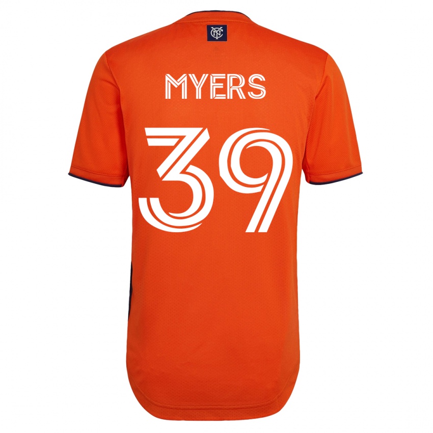 Kinder Md Myers #39 Schwarz Auswärtstrikot Trikot 2023/24 T-Shirt Belgien