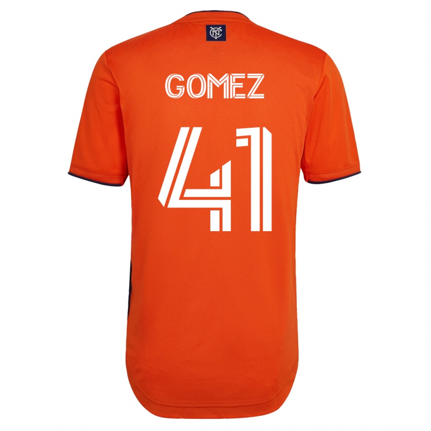 Kinder Julián Gómez #41 Schwarz Auswärtstrikot Trikot 2023/24 T-Shirt Belgien