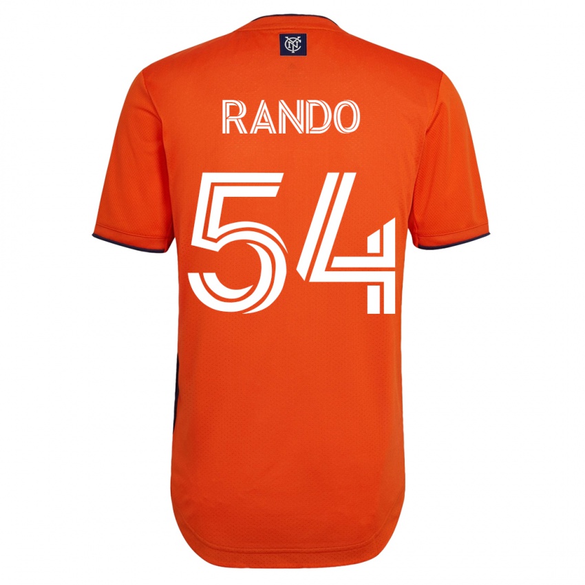 Kinder Alex Rando #54 Schwarz Auswärtstrikot Trikot 2023/24 T-Shirt Belgien