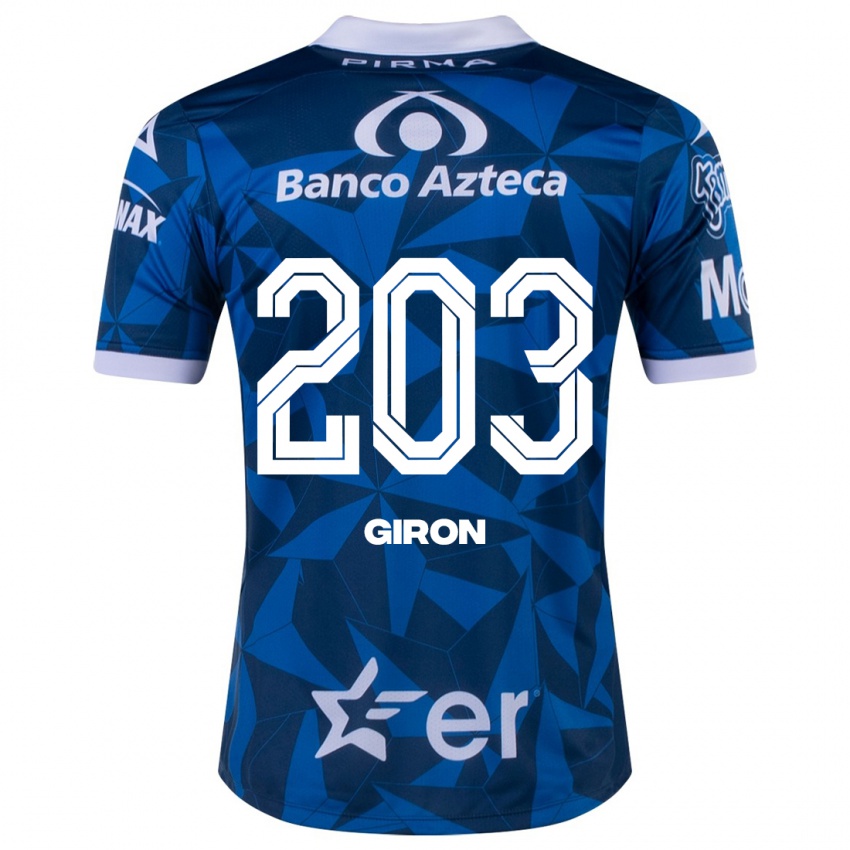 Kinderen Randall Girón #203 Blauw Uitshirt Uittenue 2023/24 T-Shirt België