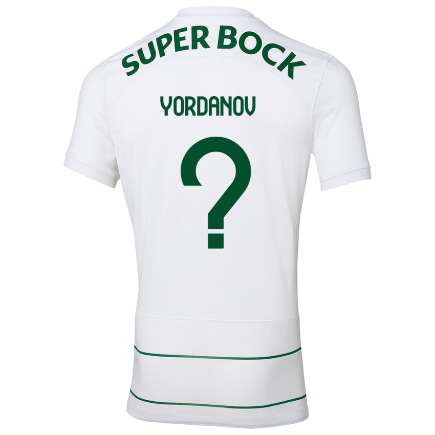 Kinderen Ricardo Yordanov #0 Wit Uitshirt Uittenue 2023/24 T-Shirt België