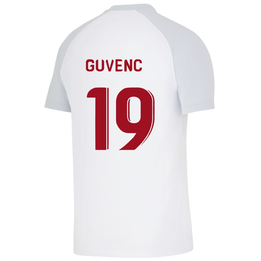 Kinderen Günay Güvenç #19 Wit Uitshirt Uittenue 2023/24 T-Shirt België