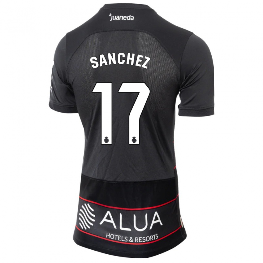 Kinderen Avelino Sánchez #17 Zwart Uitshirt Uittenue 2023/24 T-Shirt België