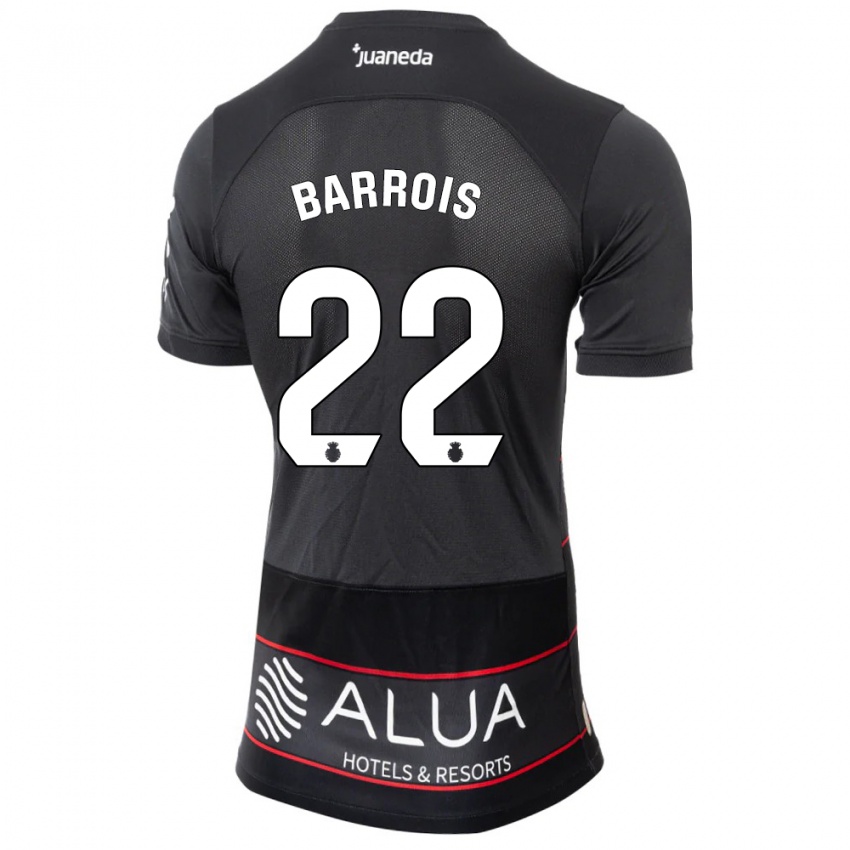 Kinderen Eliott Barrois #22 Zwart Uitshirt Uittenue 2023/24 T-Shirt België