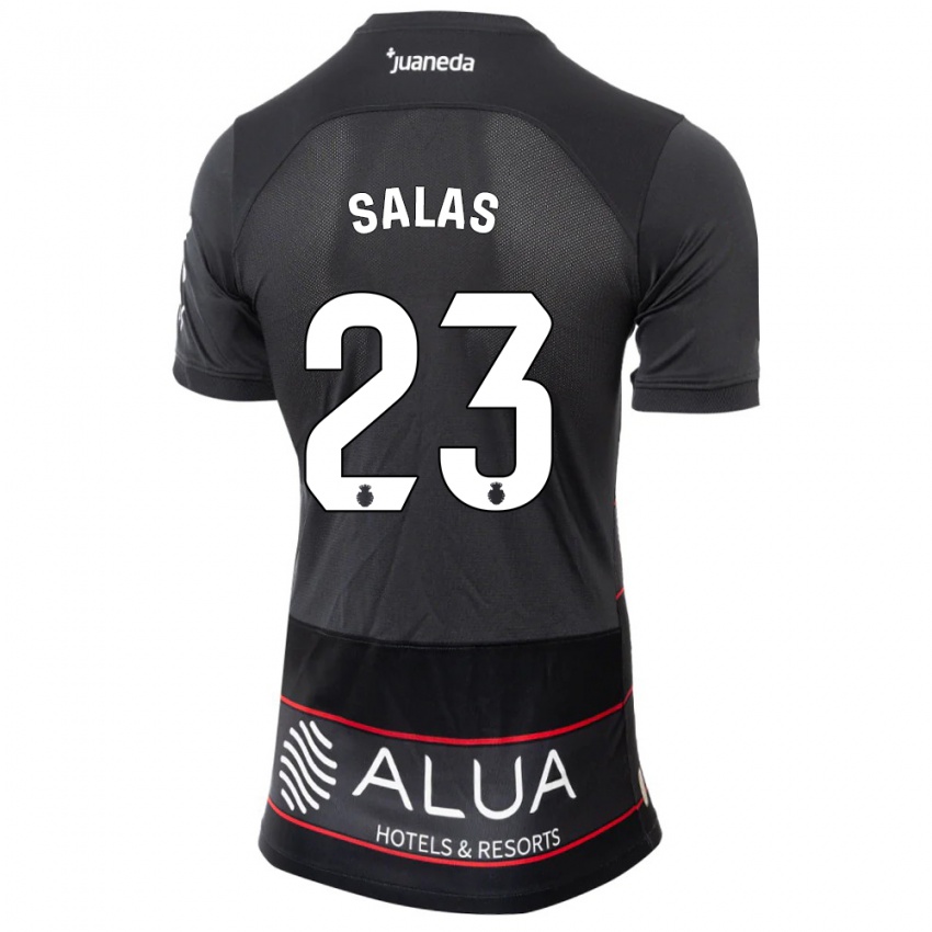 Kinderen Jan Salas #23 Zwart Uitshirt Uittenue 2023/24 T-Shirt België