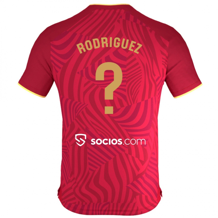 Kinderen Ángel Rodríguez #0 Rood Uitshirt Uittenue 2023/24 T-Shirt België