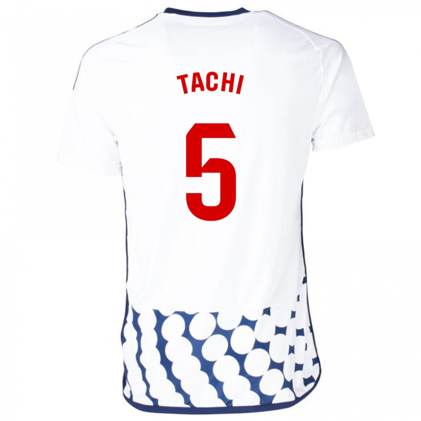 Kinderen Tachi #5 Wit Uitshirt Uittenue 2023/24 T-Shirt België