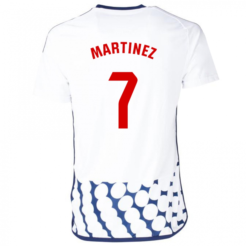 Kinderen Gabri Martínez #7 Wit Uitshirt Uittenue 2023/24 T-Shirt België