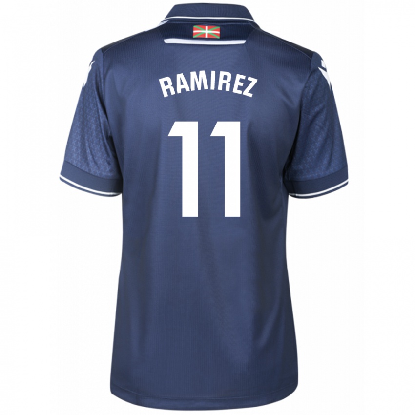 Kinderen Darío Ramirez #11 Marine Uitshirt Uittenue 2023/24 T-Shirt België