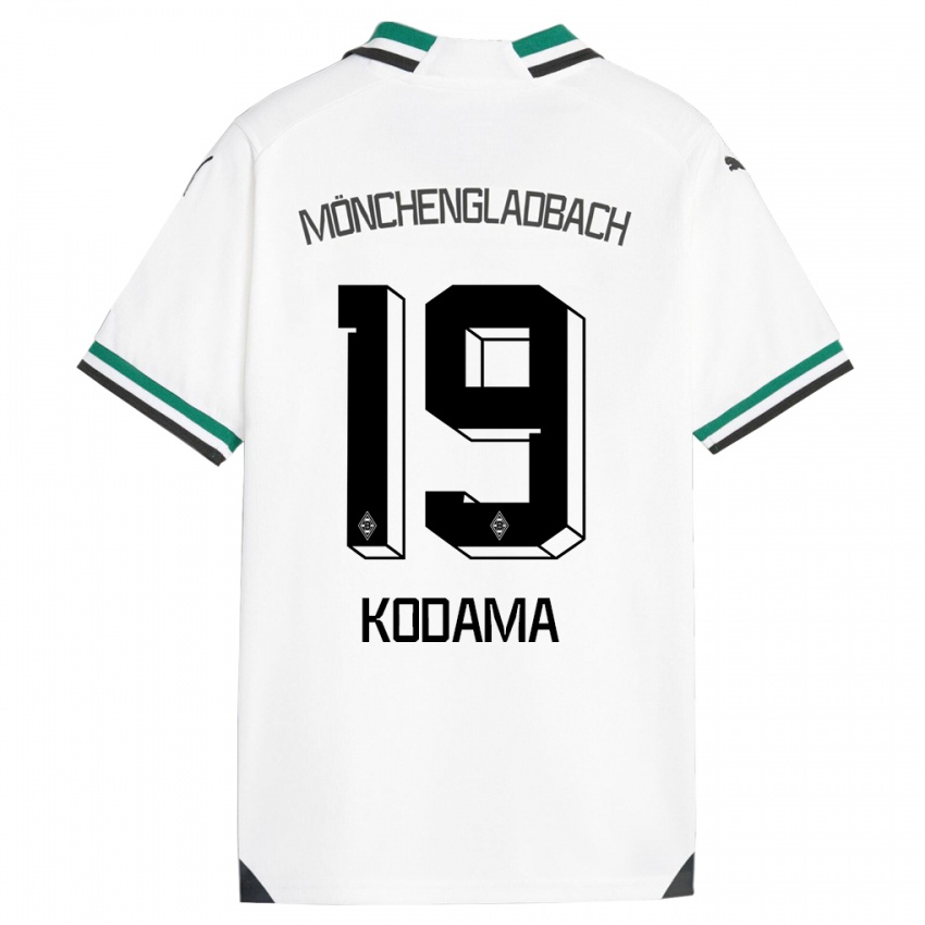 Heren Keiko Kodama #19 Wit Groen Thuisshirt Thuistenue 2023/24 T-Shirt België