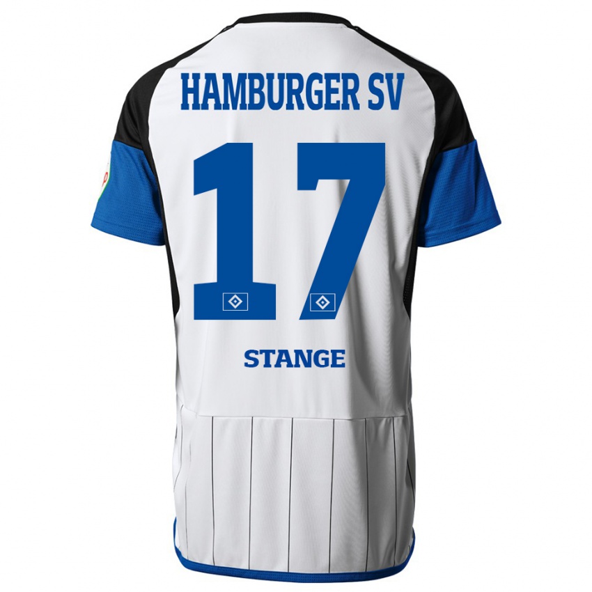 Heren Otto Stange #17 Wit Thuisshirt Thuistenue 2023/24 T-Shirt België