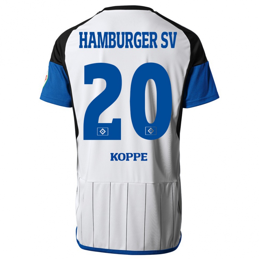 Heren Katharina Köppe #20 Wit Thuisshirt Thuistenue 2023/24 T-Shirt België