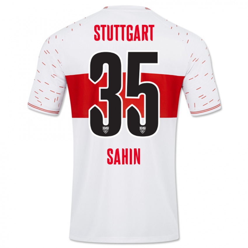 Heren Mehmet Sahin #35 Wit Thuisshirt Thuistenue 2023/24 T-Shirt België