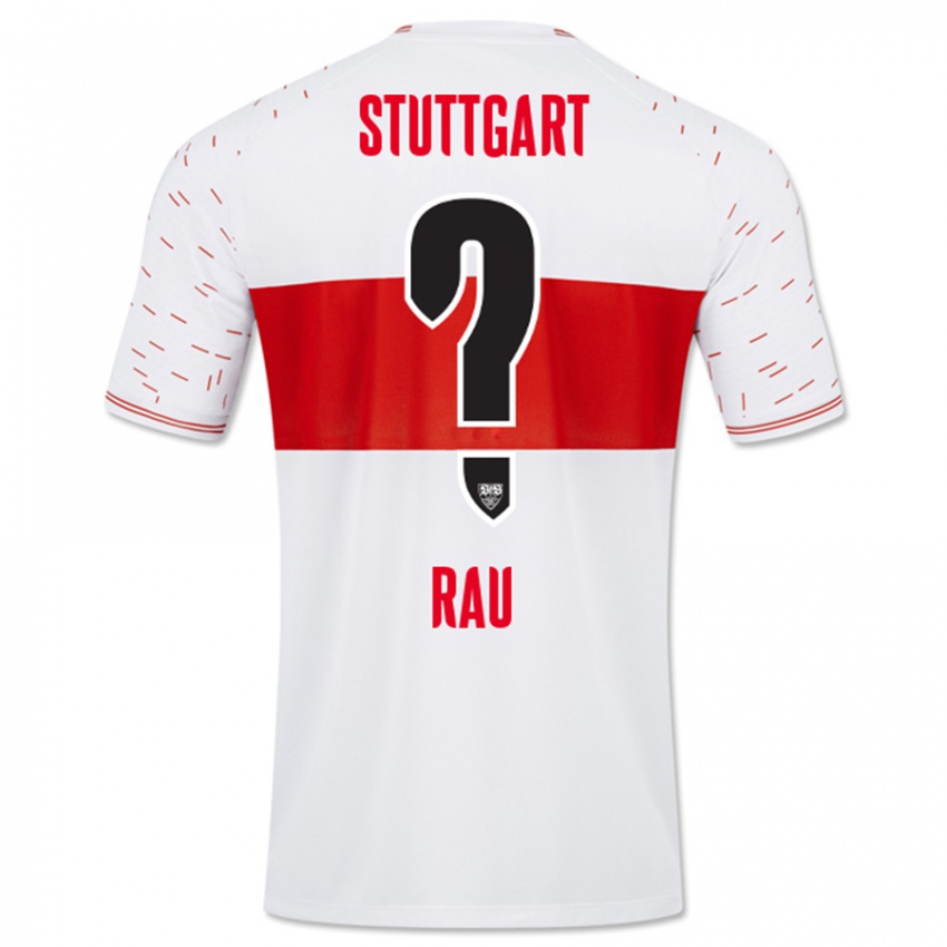 Heren Eliyah Rau #0 Wit Thuisshirt Thuistenue 2023/24 T-Shirt België