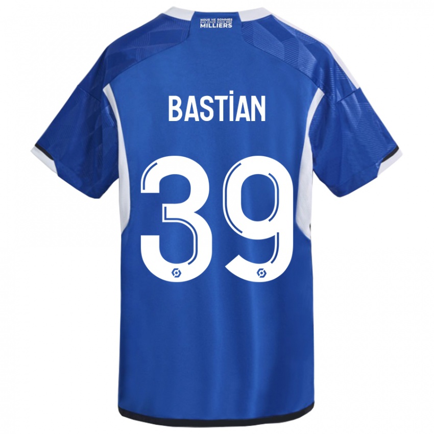 Heren Maxime Bastian #39 Blauw Thuisshirt Thuistenue 2023/24 T-Shirt België