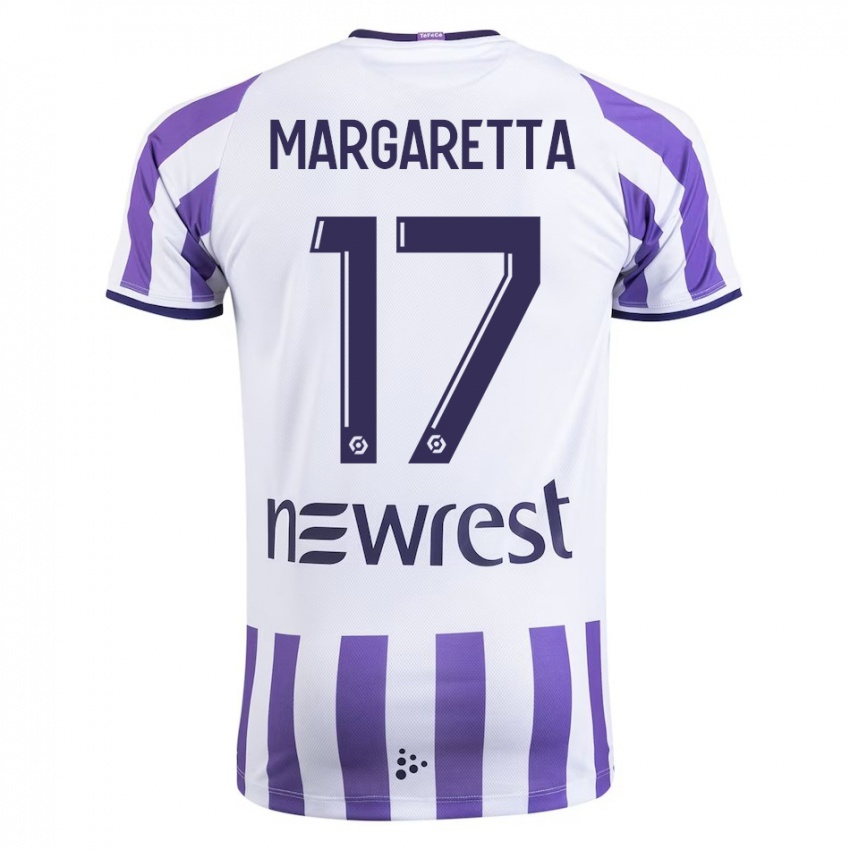 Heren Jessica Margaretta #17 Wit Thuisshirt Thuistenue 2023/24 T-Shirt België