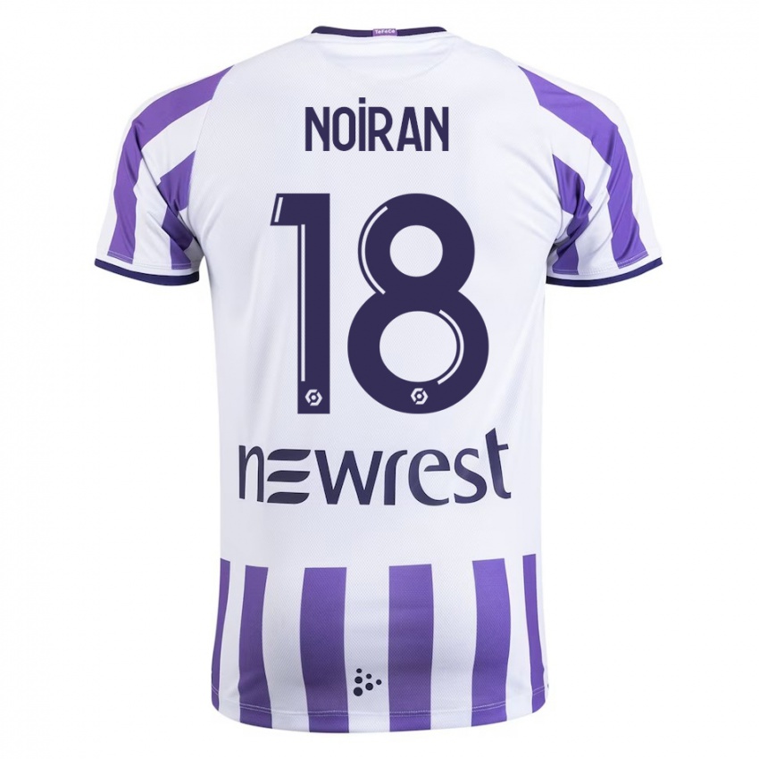 Heren Clara Noiran #18 Wit Thuisshirt Thuistenue 2023/24 T-Shirt België