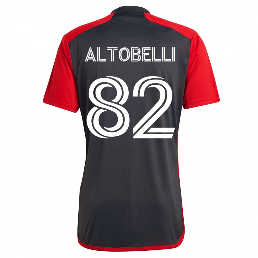 Heren Julian Altobelli #82 Grijs Thuisshirt Thuistenue 2023/24 T-Shirt België