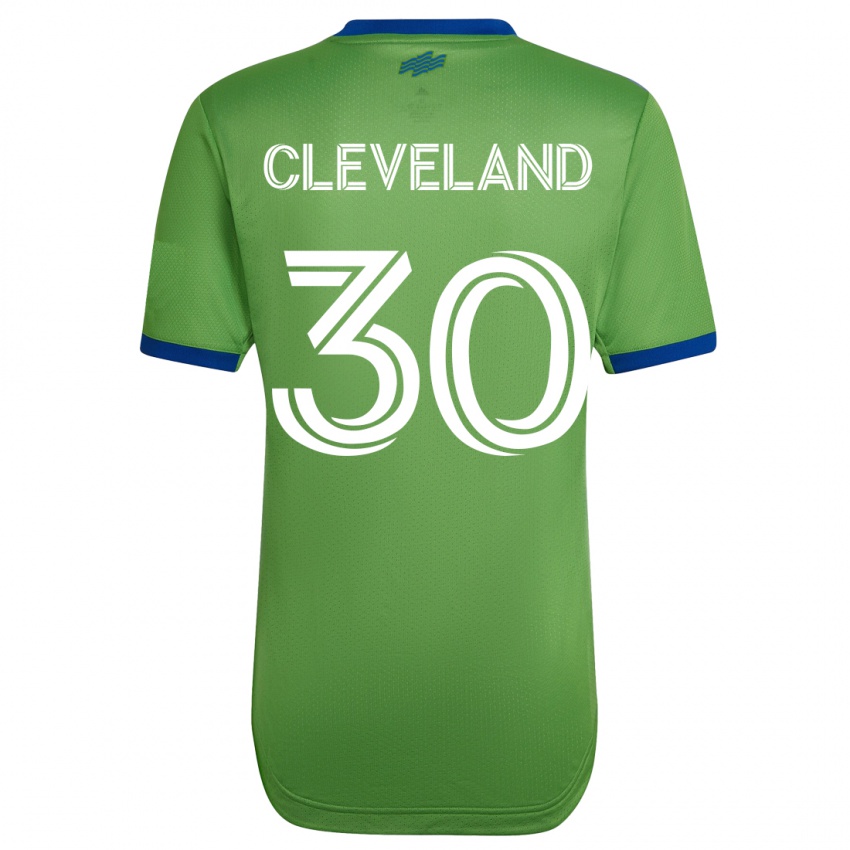 Heren Stefan Cleveland #30 Groente Thuisshirt Thuistenue 2023/24 T-Shirt België