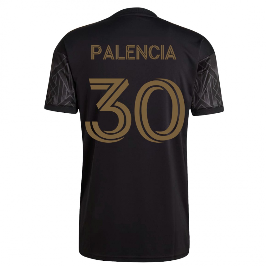 Heren Sergi Palencia #30 Zwart Thuisshirt Thuistenue 2023/24 T-Shirt België