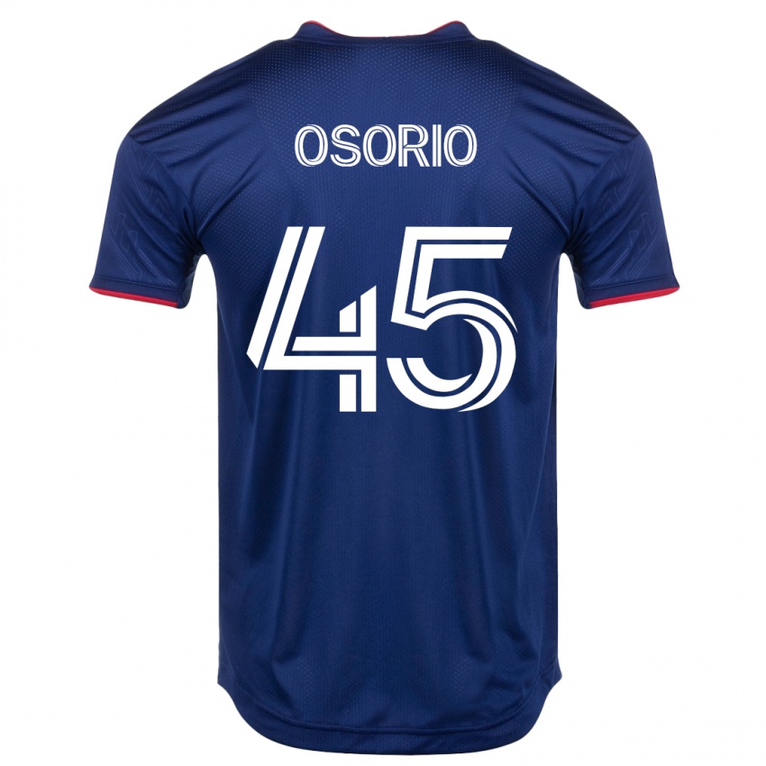 Heren Harold Osorio #45 Marine Thuisshirt Thuistenue 2023/24 T-Shirt België