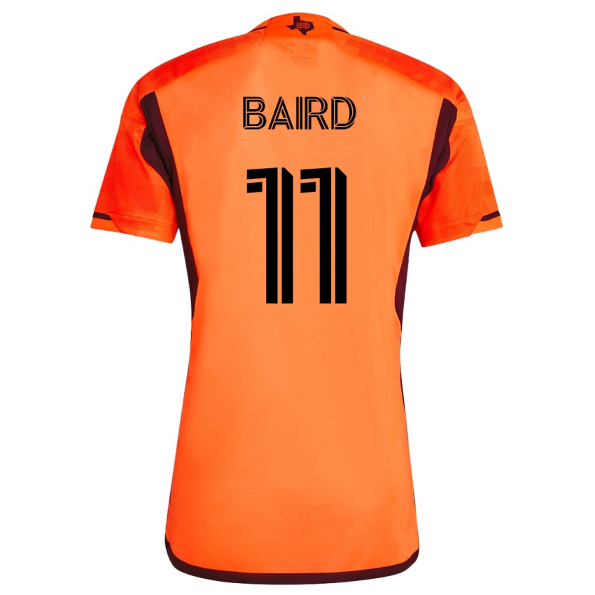 Heren Corey Baird #11 Oranje Thuisshirt Thuistenue 2023/24 T-Shirt België