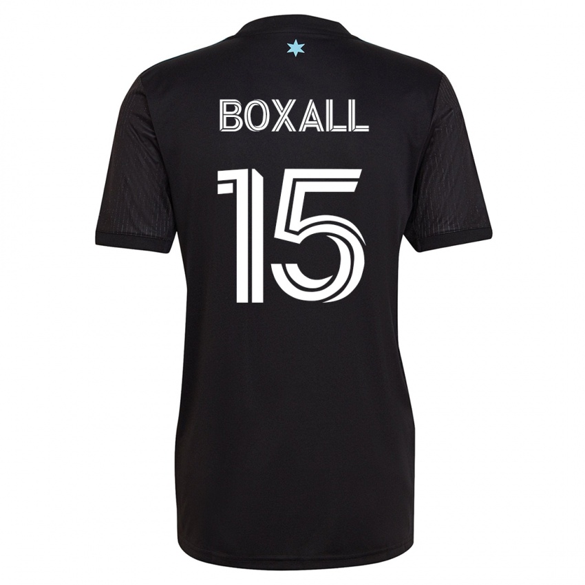 Heren Michael Boxall #15 Zwart Thuisshirt Thuistenue 2023/24 T-Shirt België