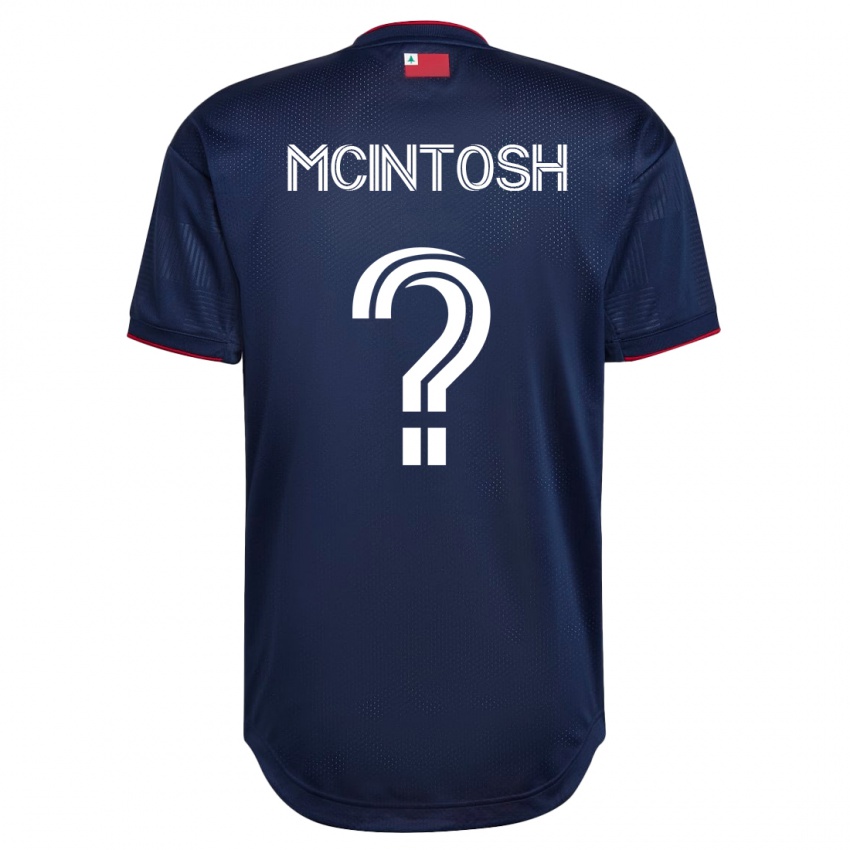 Heren Damario Mcintosh #0 Marine Thuisshirt Thuistenue 2023/24 T-Shirt België