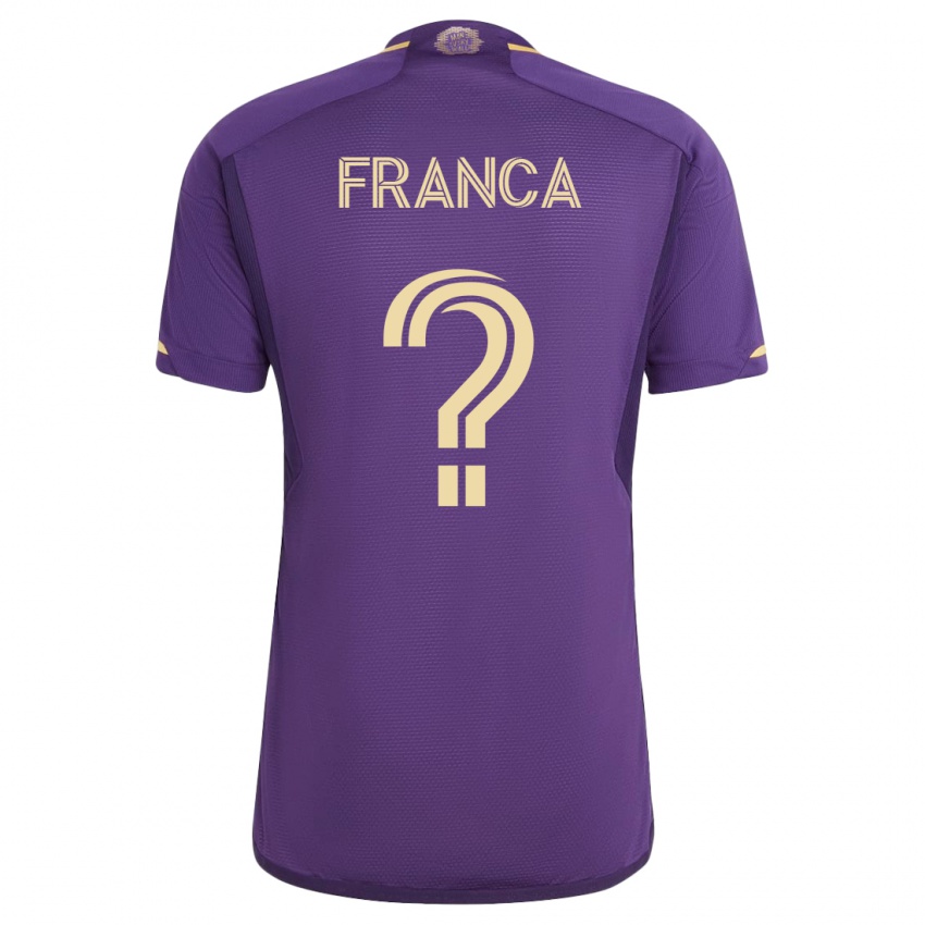 Heren Theo Franca #0 Viooltje Thuisshirt Thuistenue 2023/24 T-Shirt België