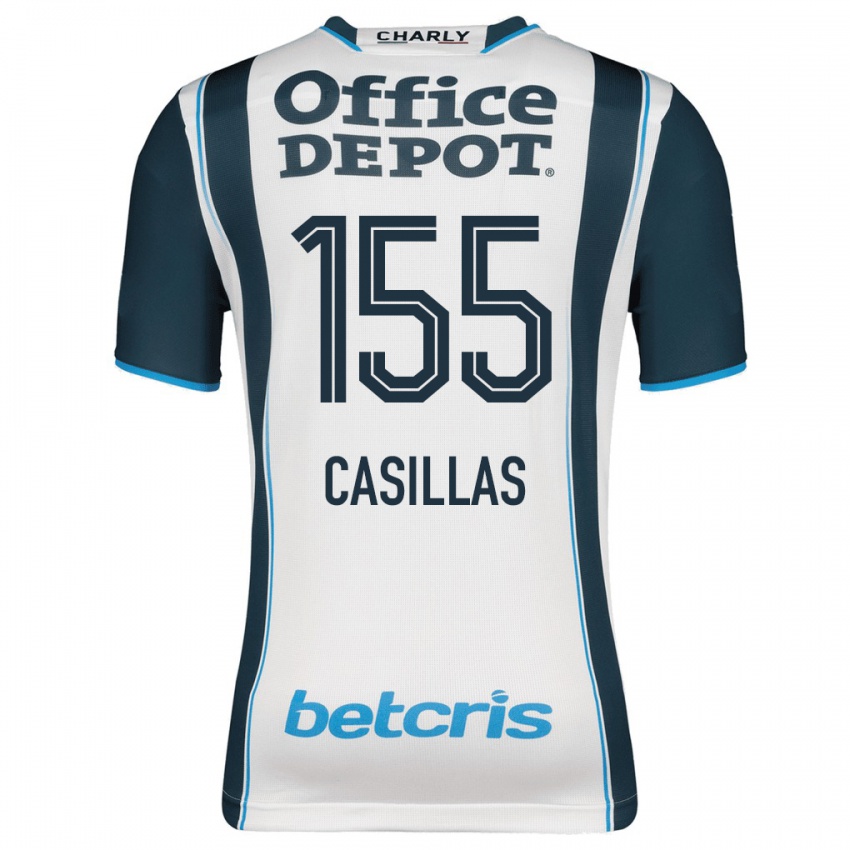 Heren Johan Casillas #155 Marine Thuisshirt Thuistenue 2023/24 T-Shirt België