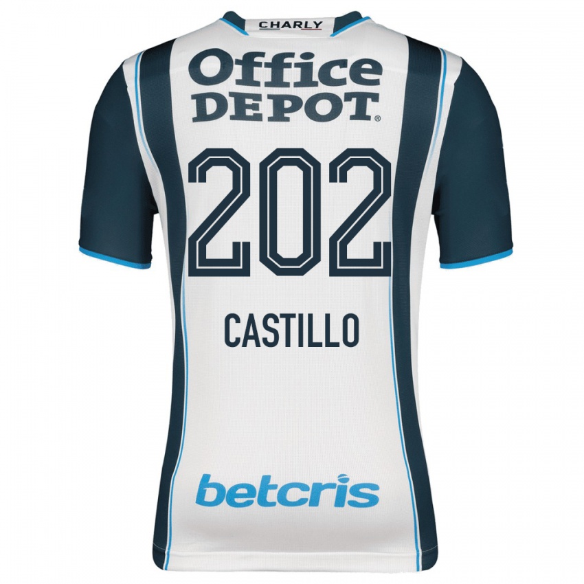 Heren José Castillo #202 Marine Thuisshirt Thuistenue 2023/24 T-Shirt België