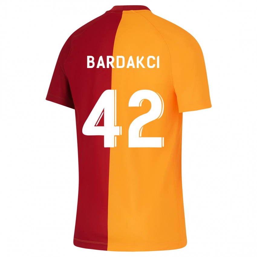 Heren Abdülkerim Bardakcı #42 Oranje Thuisshirt Thuistenue 2023/24 T-Shirt België