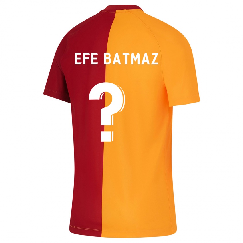 Heren Mert Efe Batmaz #0 Oranje Thuisshirt Thuistenue 2023/24 T-Shirt België