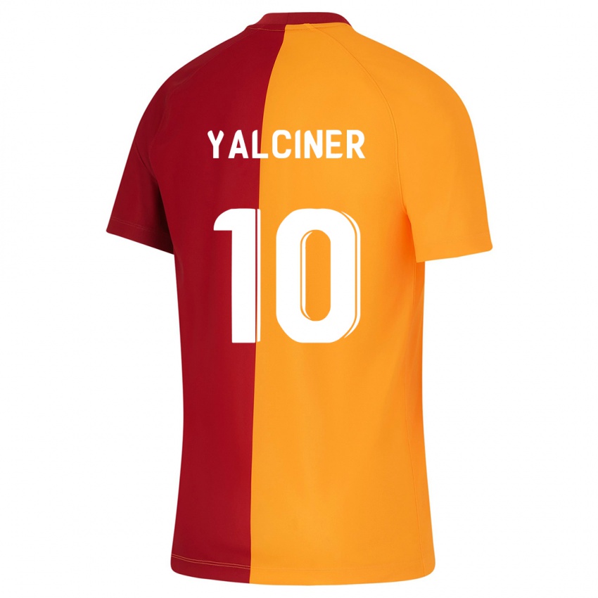 Heren İsmigül Yalçıner #10 Oranje Thuisshirt Thuistenue 2023/24 T-Shirt België