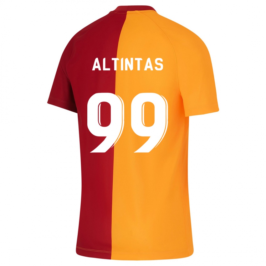 Heren Benan Altıntaş #99 Oranje Thuisshirt Thuistenue 2023/24 T-Shirt België