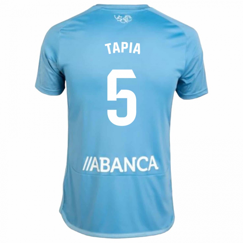 Heren Renato Tapia #5 Blauw Thuisshirt Thuistenue 2023/24 T-Shirt België