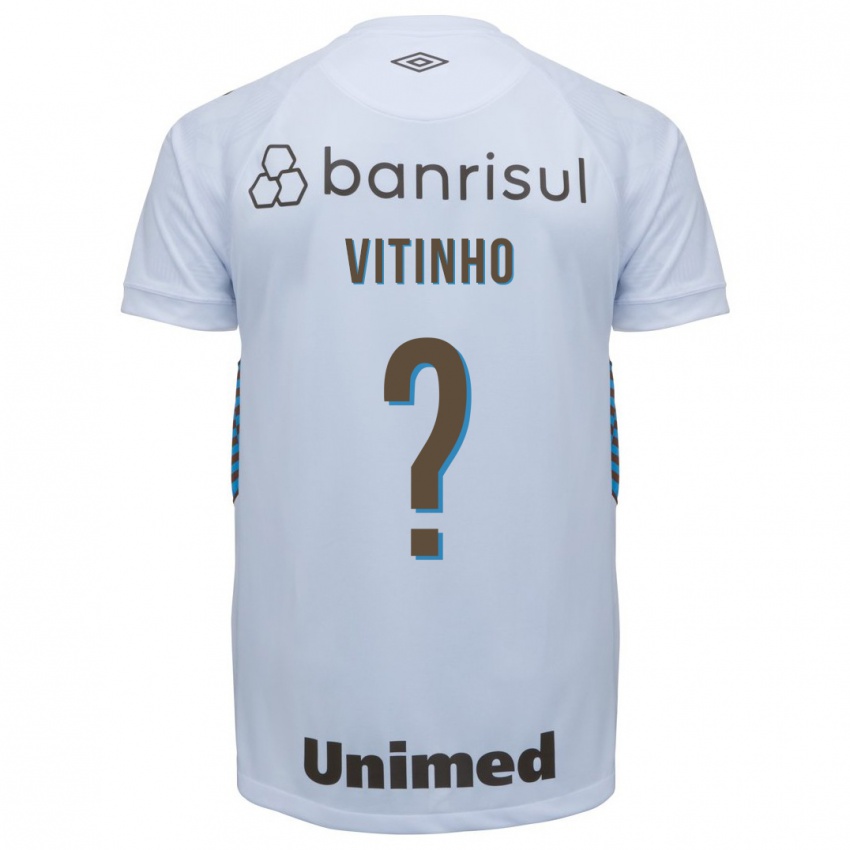 Heren Vitinho #0 Wit Uitshirt Uittenue 2023/24 T-Shirt België