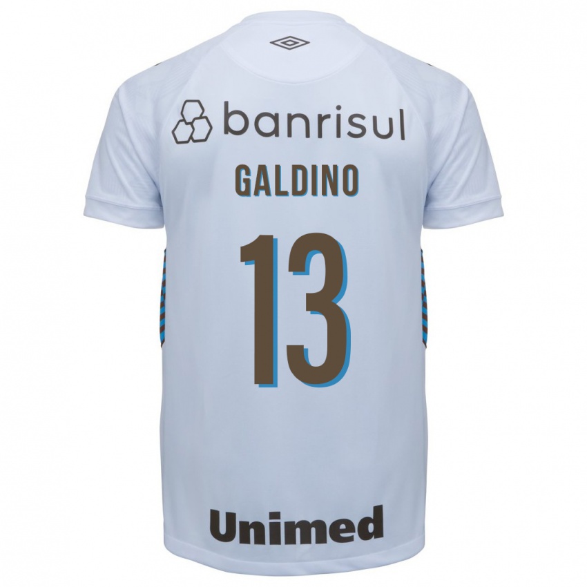 Heren Everton Galdino #13 Wit Uitshirt Uittenue 2023/24 T-Shirt België
