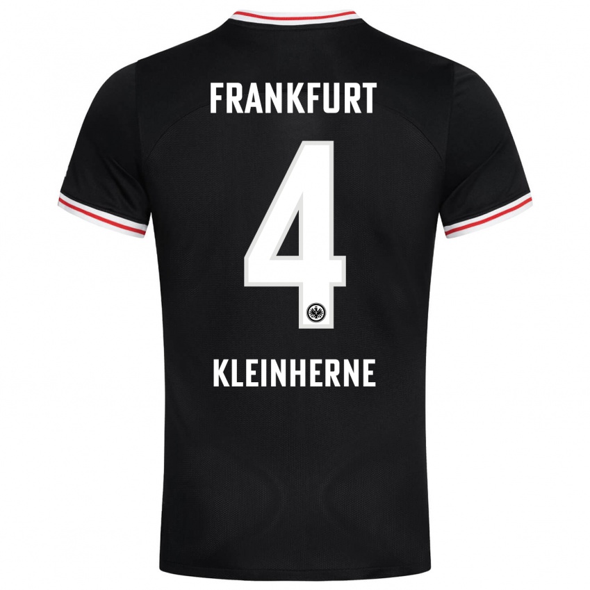 Heren Sophia Kleinherne #4 Zwart Uitshirt Uittenue 2023/24 T-Shirt België