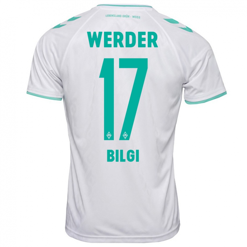 Heren Süleyman Bilgi #17 Wit Uitshirt Uittenue 2023/24 T-Shirt België