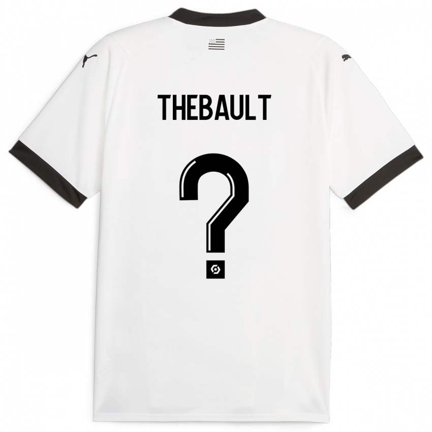 Heren Yaël Thébault #0 Wit Uitshirt Uittenue 2023/24 T-Shirt België