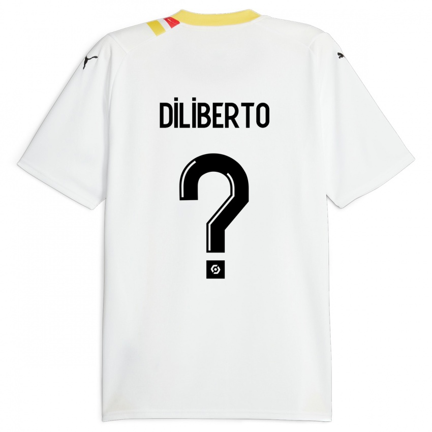 Heren Noah Diliberto #0 Zwart Uitshirt Uittenue 2023/24 T-Shirt België