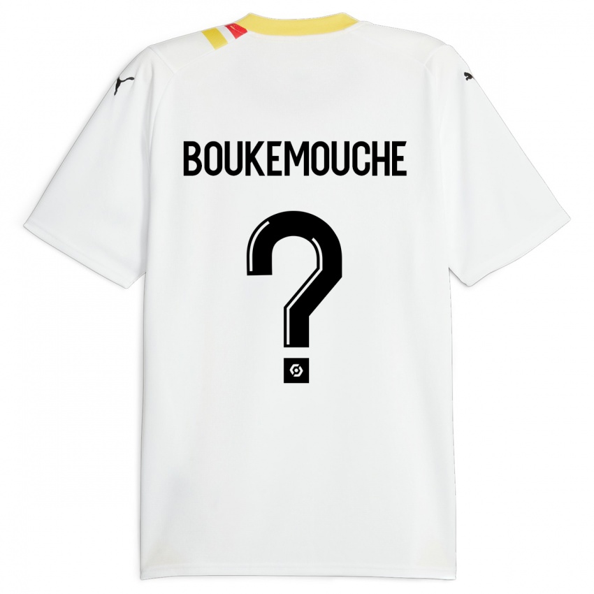 Heren Amine Boukemouche #0 Zwart Uitshirt Uittenue 2023/24 T-Shirt België