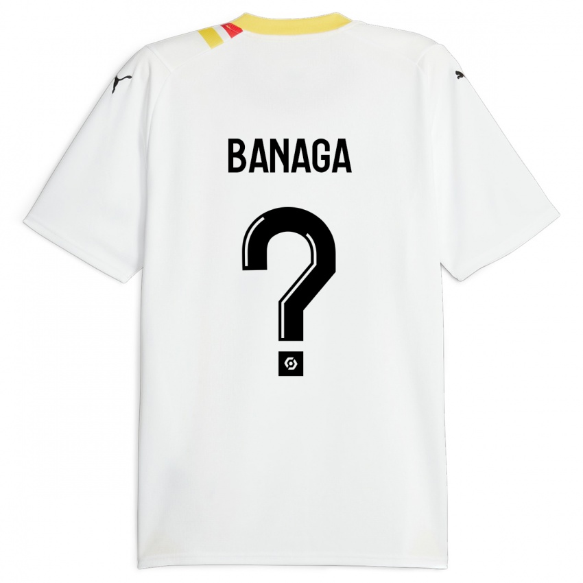 Heren Mathéssendé Baud Banaga #0 Zwart Uitshirt Uittenue 2023/24 T-Shirt België
