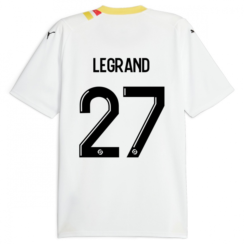 Herren Bérénice Legrand #27 Schwarz Auswärtstrikot Trikot 2023/24 T-Shirt Belgien