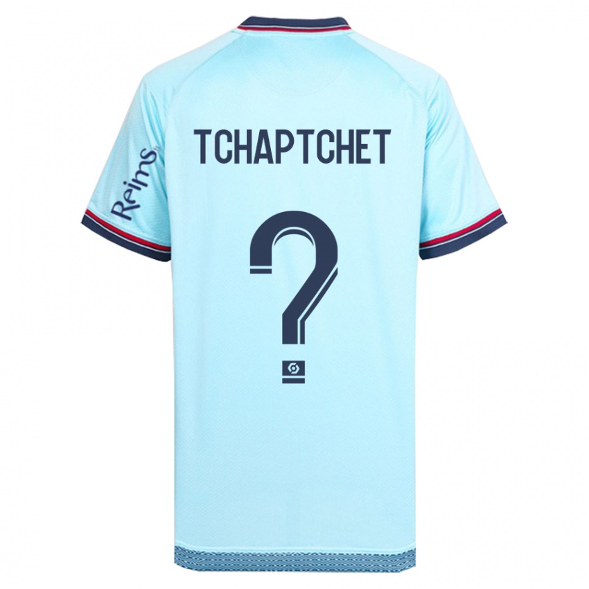 Heren Arthur Tchaptchet #0 Hemelsblauw Uitshirt Uittenue 2023/24 T-Shirt België