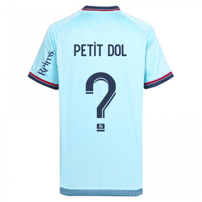 Heren Alvin Petit Dol #0 Hemelsblauw Uitshirt Uittenue 2023/24 T-Shirt België