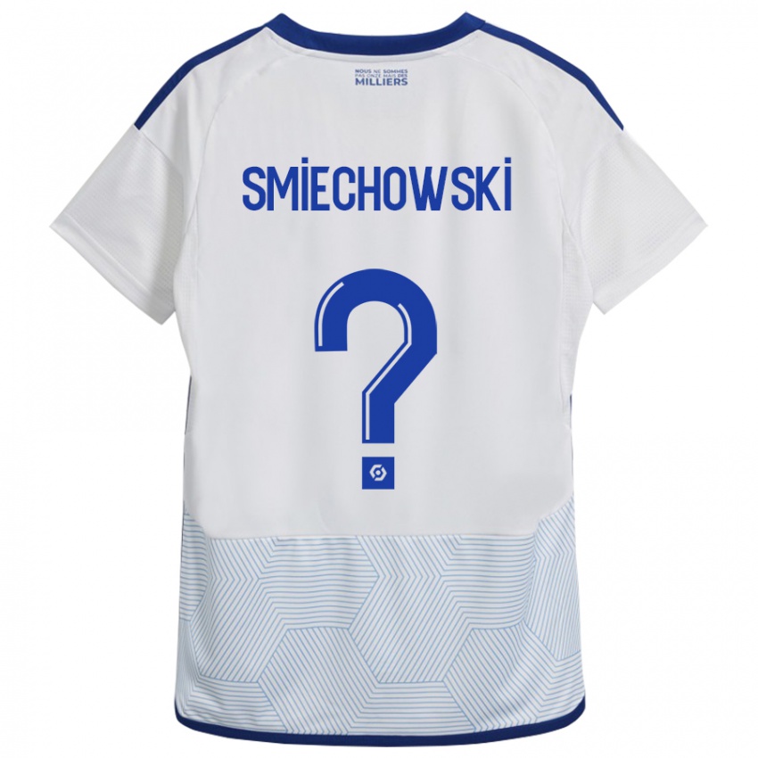 Heren Artur Smiechowski #0 Wit Uitshirt Uittenue 2023/24 T-Shirt België