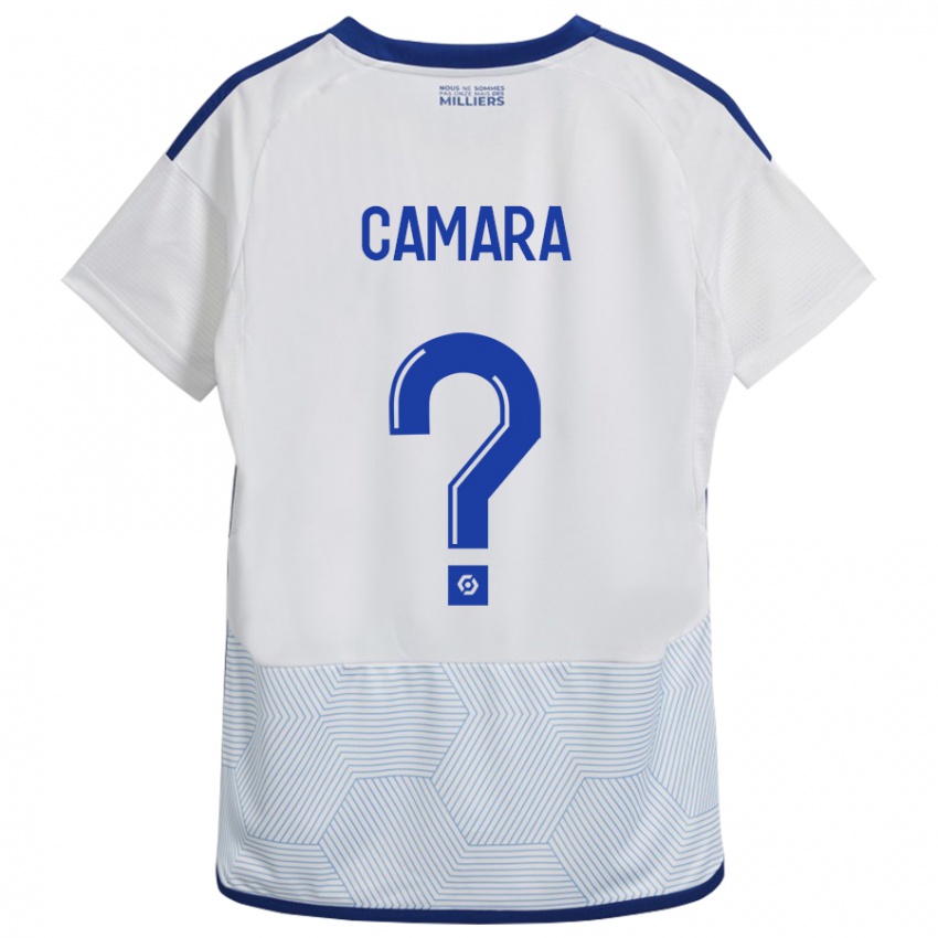 Heren Alseny Camara #0 Wit Uitshirt Uittenue 2023/24 T-Shirt België